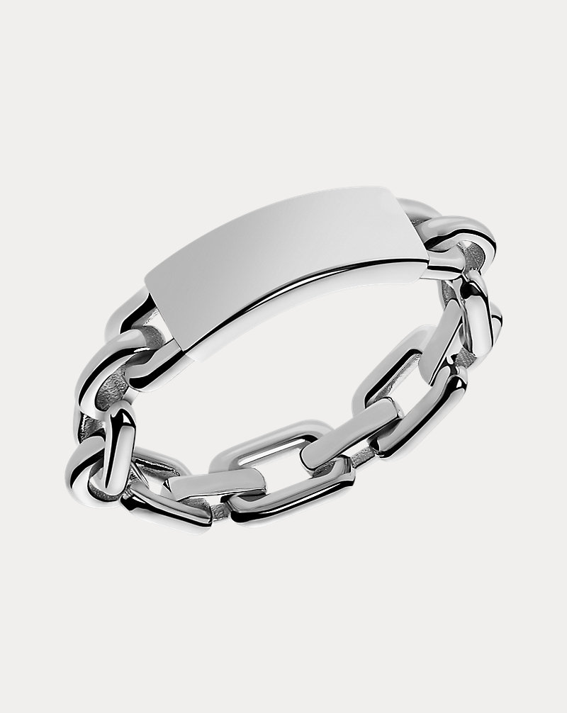 Sterling Silver ID Ring The Chunky Chain Collection 1