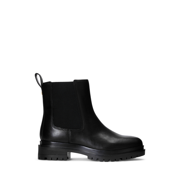 Botas em pele polida Corinne