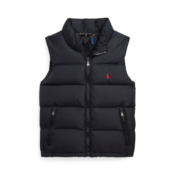 Waterafstotende donsbodywarmer