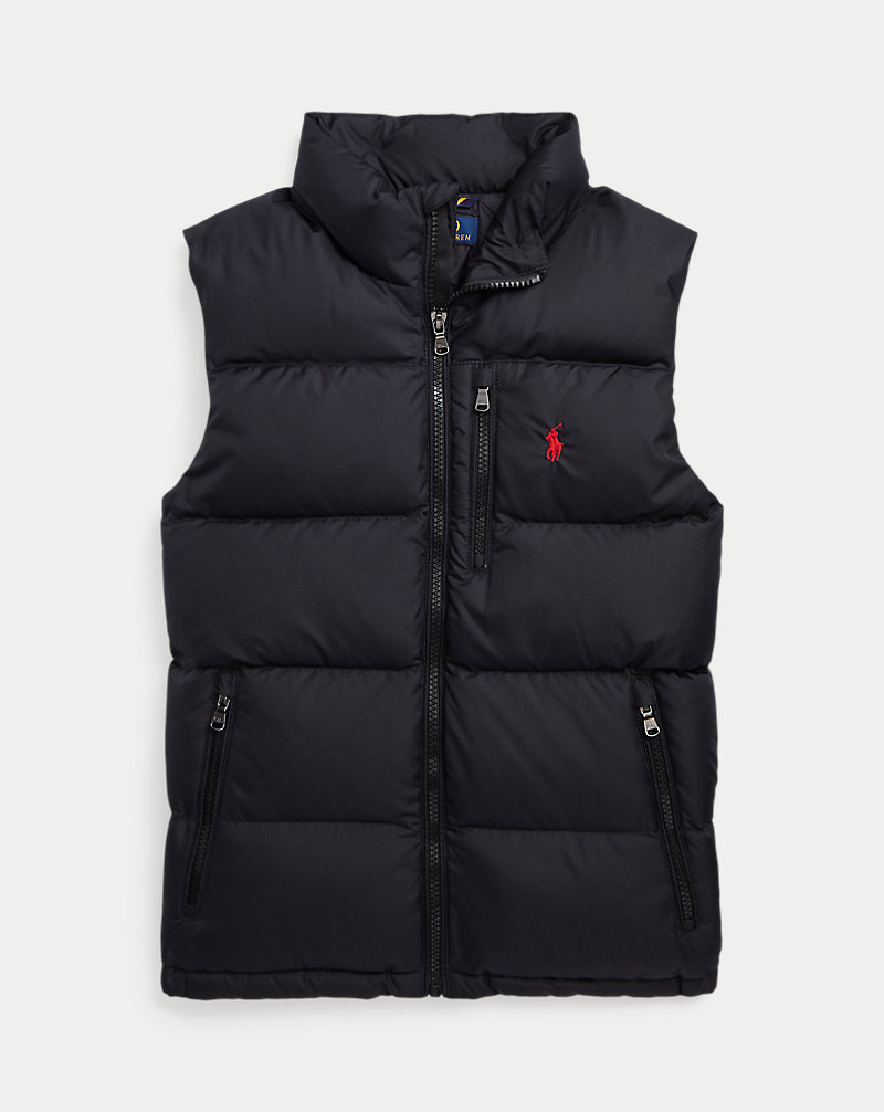 Water-Repellent Down Gilet BOYS 6–14 YEARS 1