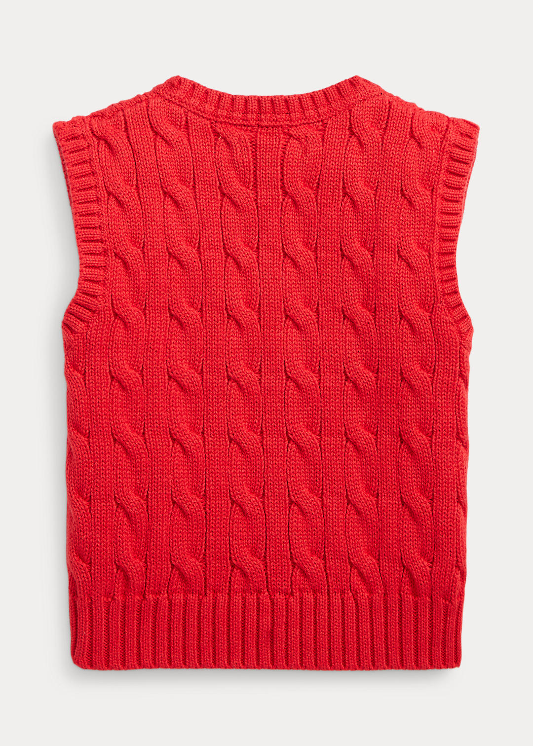 Baby Boy Cable-Knit Cotton Jumper Vest 2