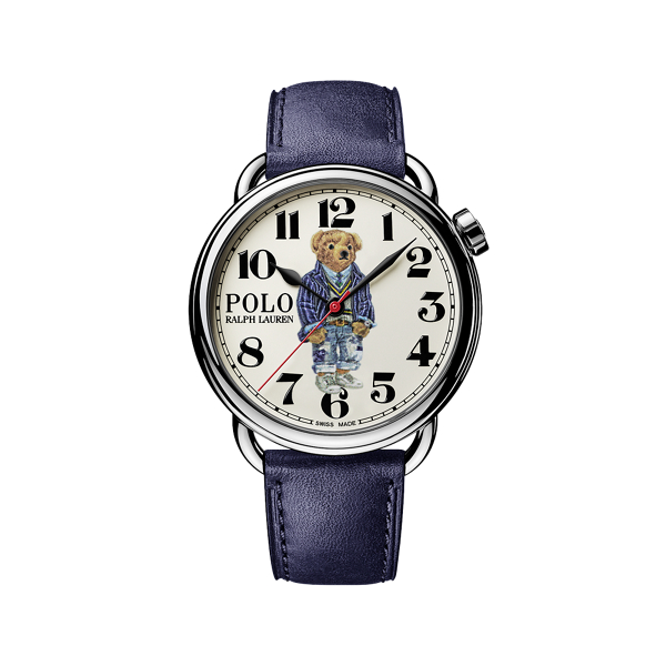 Most. branco aço Cricket Polo Bear 42 MM