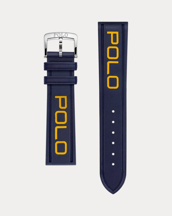 Bracelet de montre Polo en caoutchouc