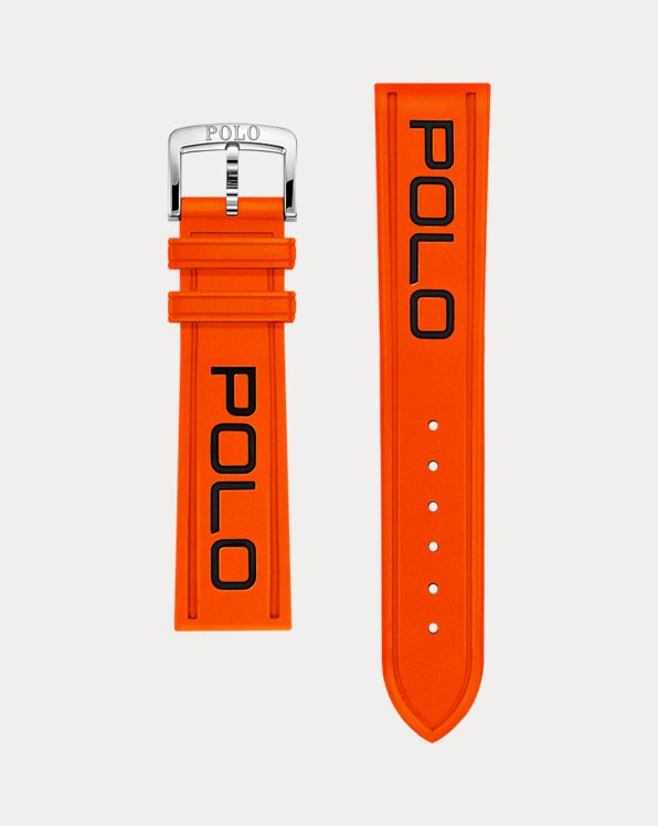 Bracelet de montre Polo en caoutchouc