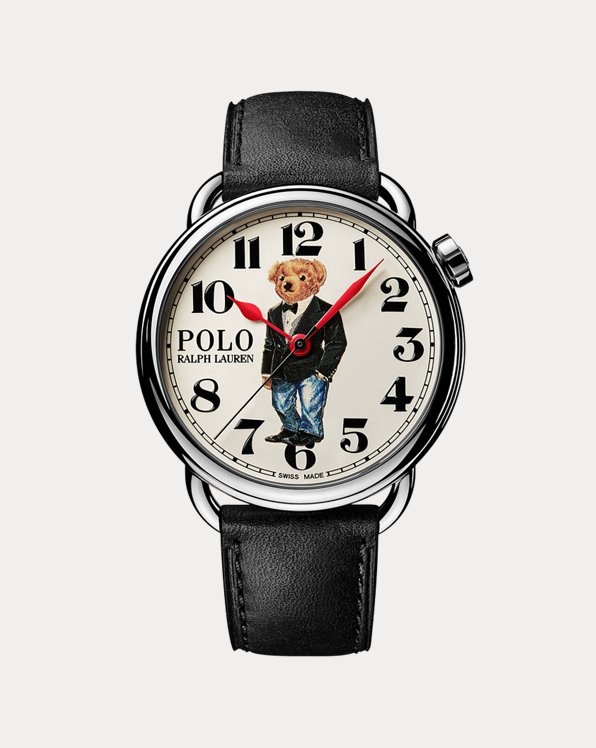 42 mm horloge met Smoking Polo Bear