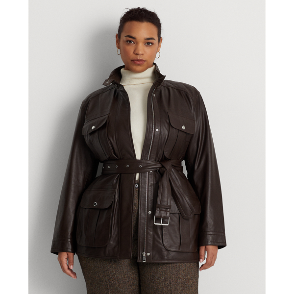 1500~Lambskin L-KORN Jacket with Zip Detail