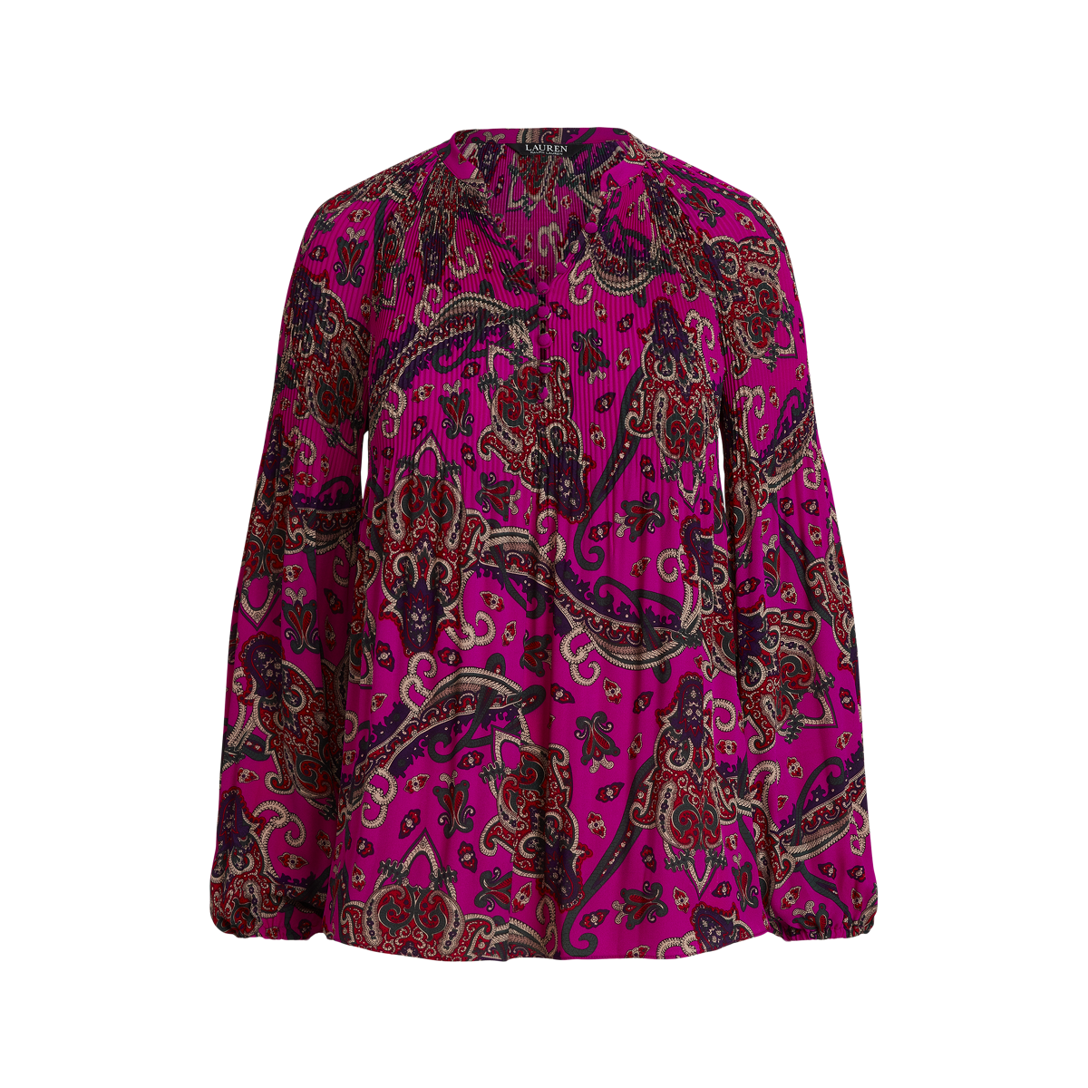 Ralph lauren sales paisley blouse