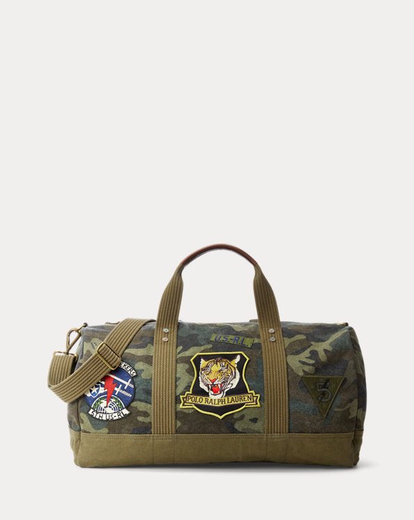 Mens Bags Gym bags and sports bags Save 8% Polo Ralph Lauren Cotton Camouflage Patch-detailed Duffle Bag for Men 