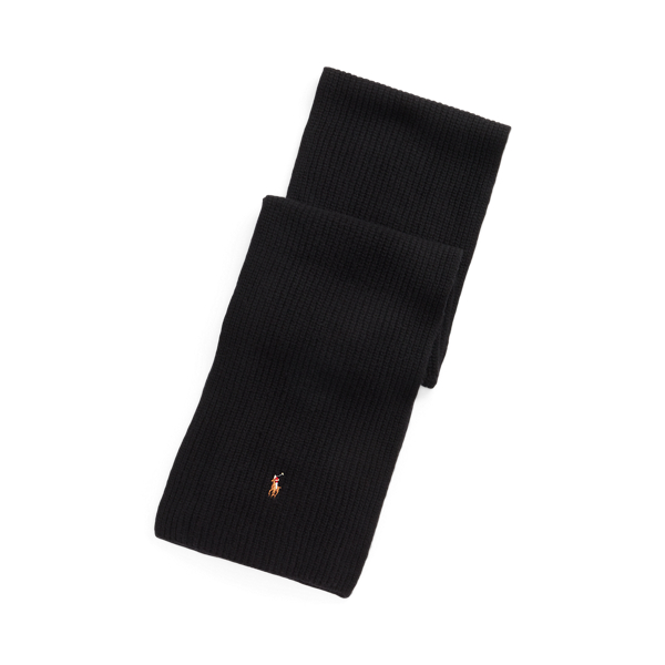 Polo Ralph Lauren Rib-Knit Wool-Blend Scarf