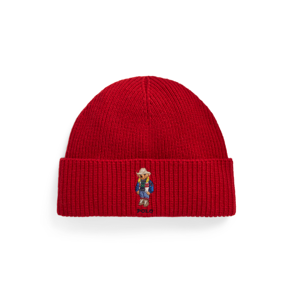 Red polo winter hat 2025