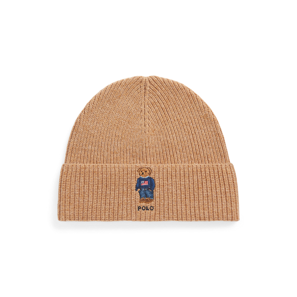 Polo Bear Rib-Knit Beanie Polo Ralph Lauren 1