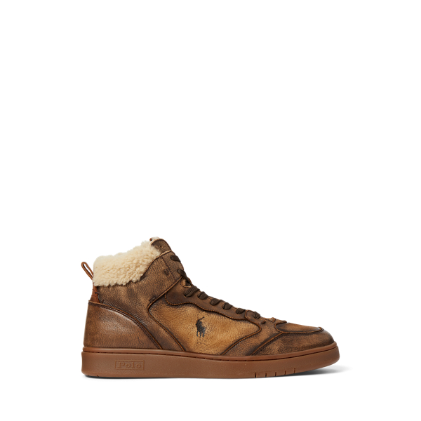 Ralph lauren store high top sneakers