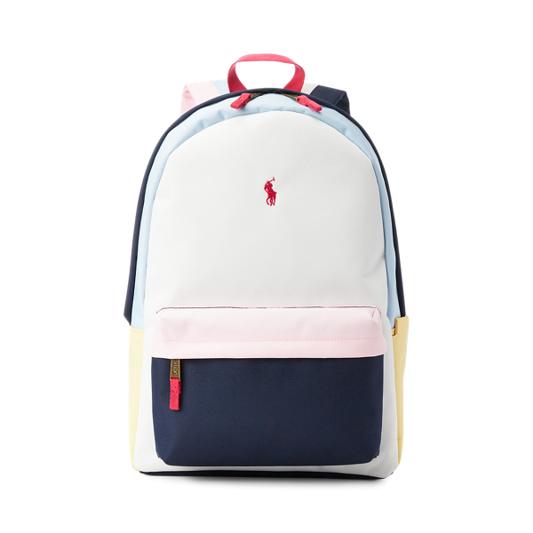 Big Pony Color Blocked Backpack