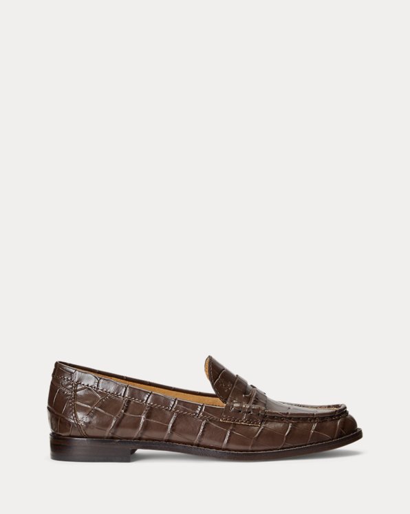 Wynnie Embossed Leather Loafer