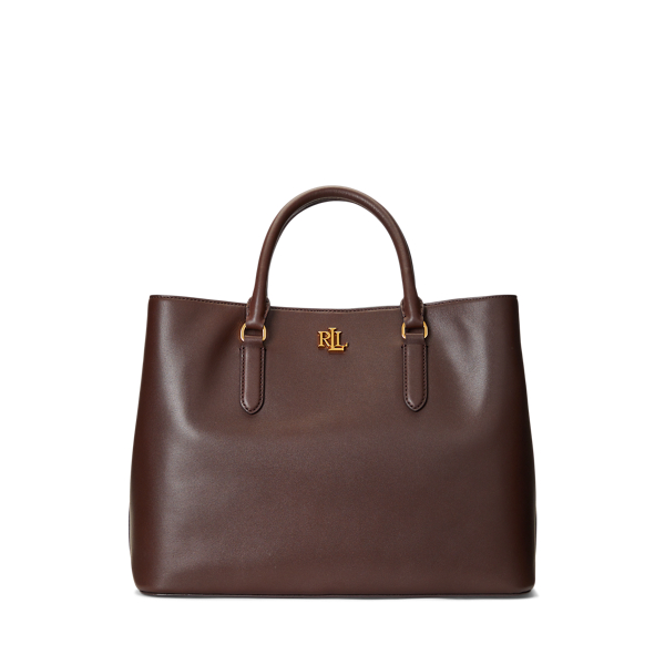 Leather Large Marcy Satchel