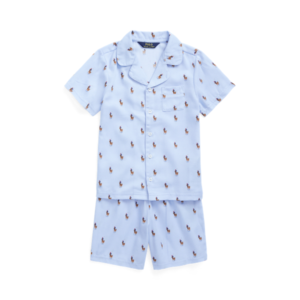 Polo Pony Flannel Sleep Set