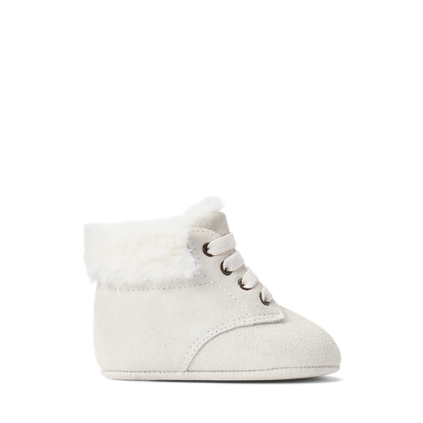 Burnley Faux-Shearling Suede Boot