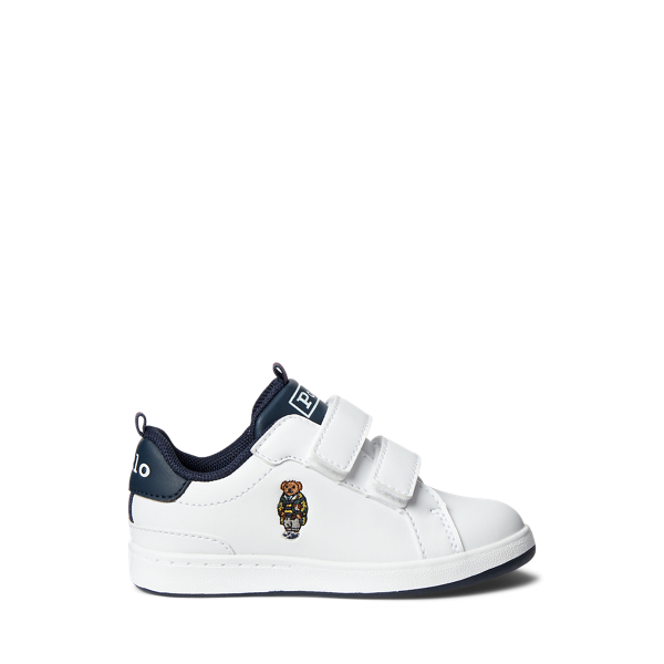 Polo Bear Faux-Leather Court EZ Trainer Toddler 1