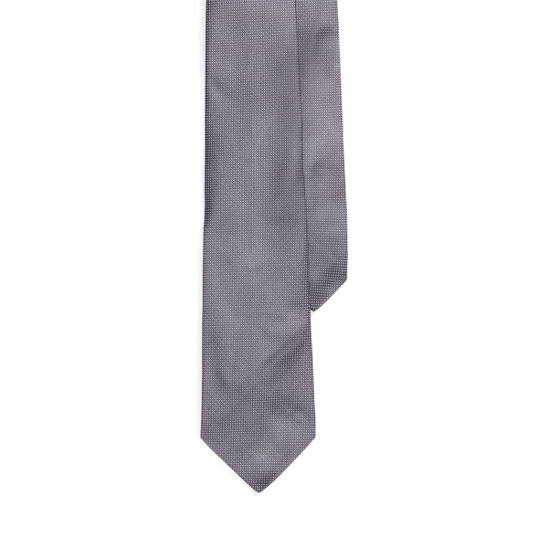 Smalle zijden stropdas met fijne stippen Polo Ralph Lauren 1