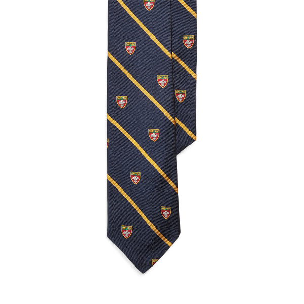 Corbata Club de seda Repp con rayas para hombre Ralph Lauren ES