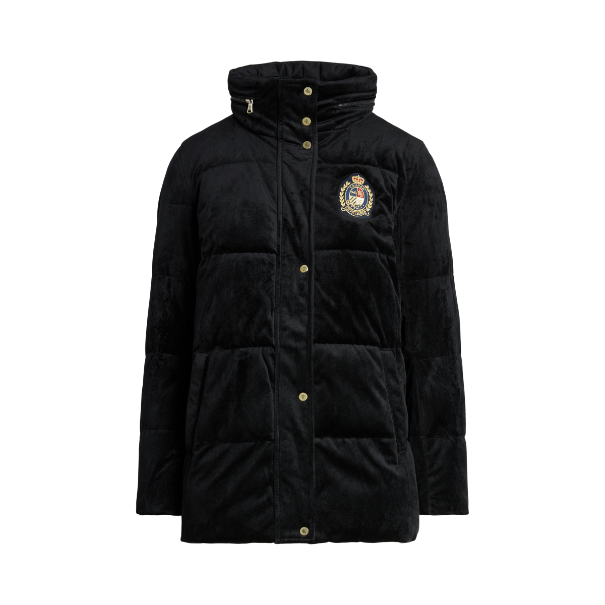 Ralph lauren black velvet jacket hot sale