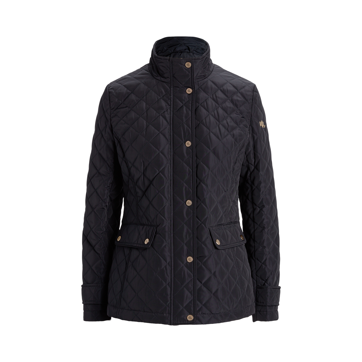 Diamond-Quilted Jacket