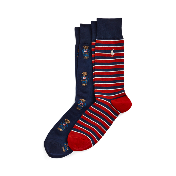 Polo Bear Trouser Sock 2-Pack