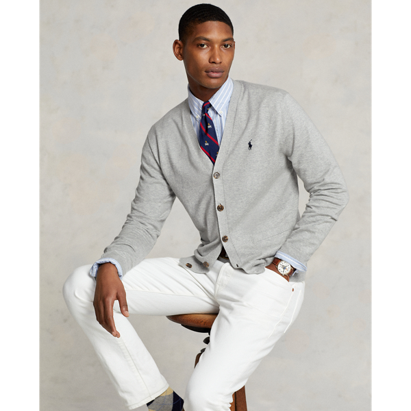 Cotton V-Neck Cardigan Polo Ralph Lauren 1