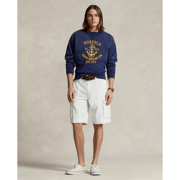 Relaxed-Fit Twill-Cargo-Shorts