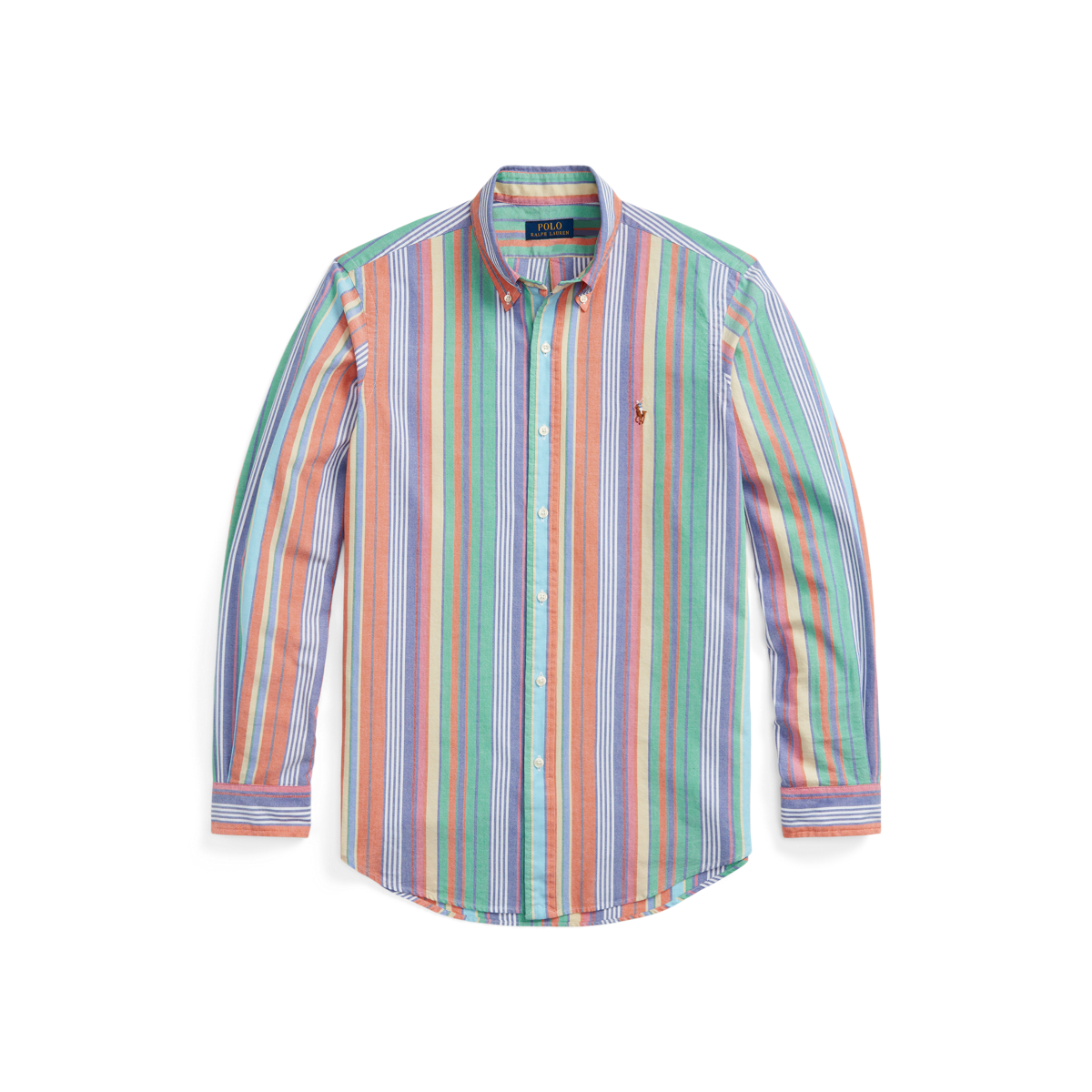Polo ralph lauren deals multi stripe oxford shirt