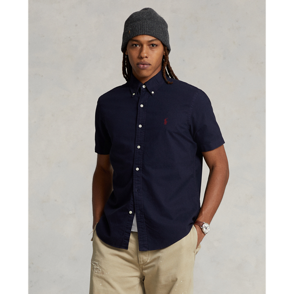 Classic Fit Garment-Dyed Oxford Shirt