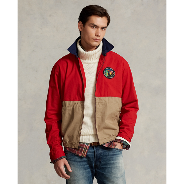 Bayport Color-Blocked Poplin Jacket