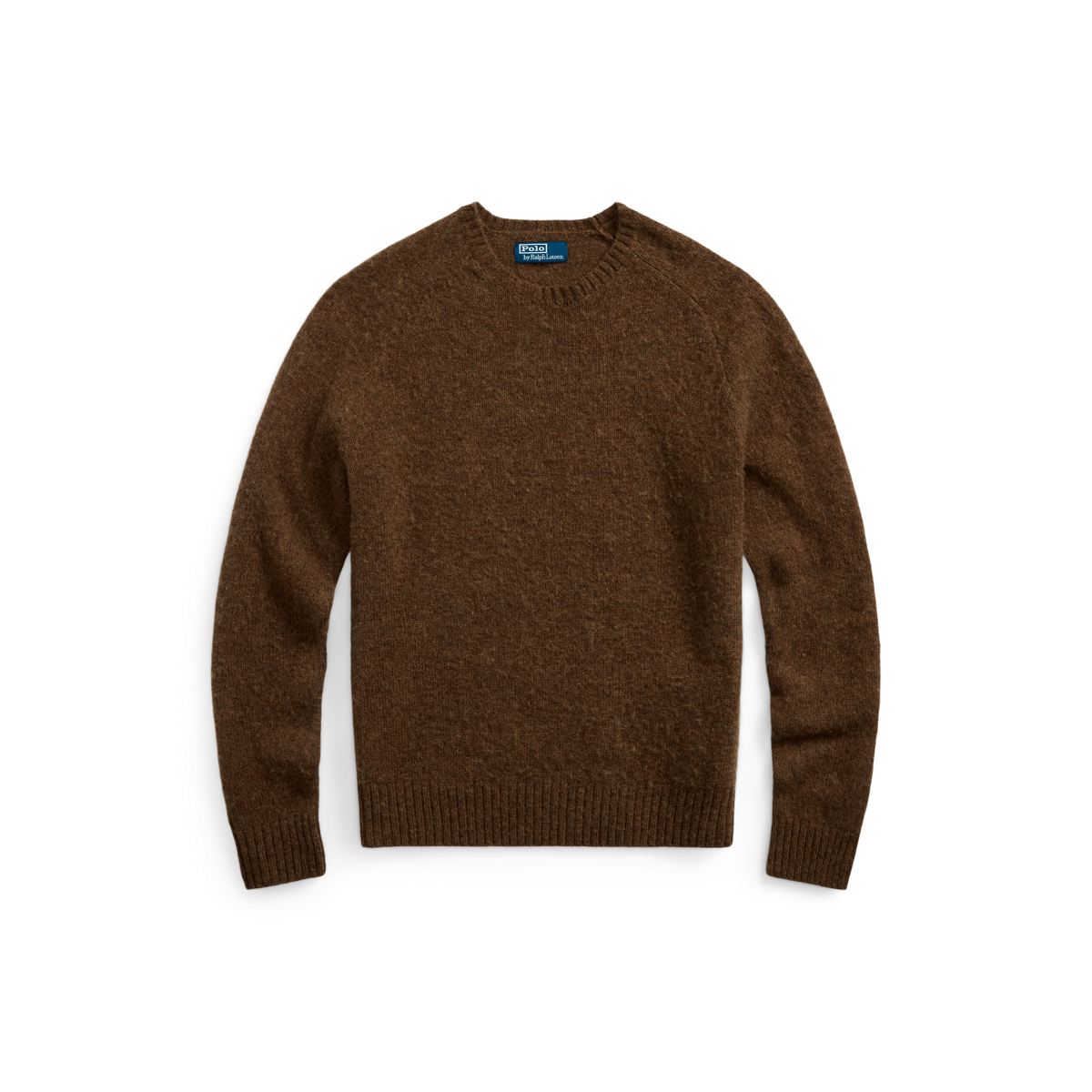 Polo Ralph Lauren Shetland Wool Crewneck Sweater in Gray for Men