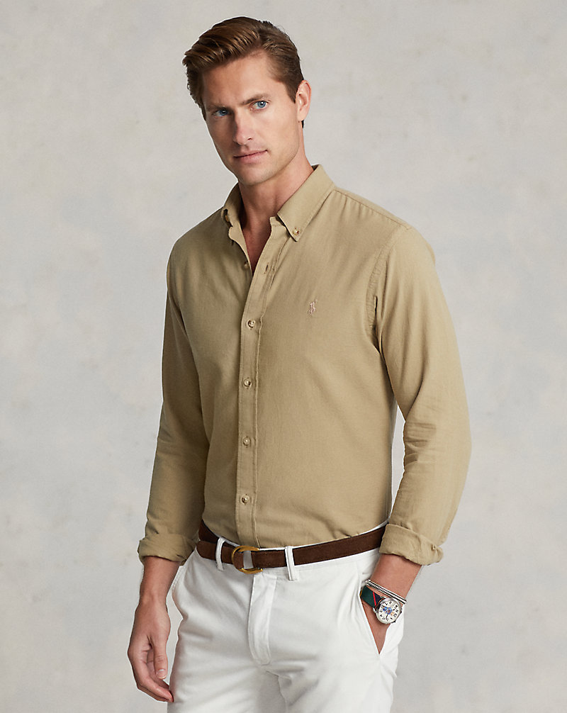 Camicia in dobby Slim-Fit Polo Ralph Lauren 1