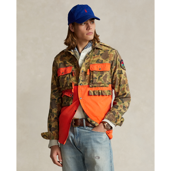 Classic Fit Camo Utility Shirt