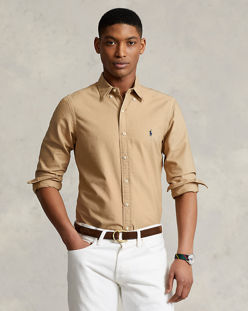 Slim Fit geverfd Oxford overhemd Polo Ralph Lauren 1