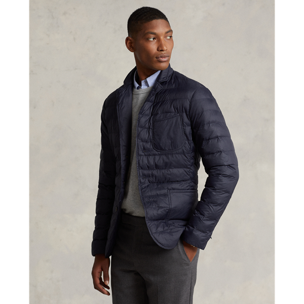 Water-Repellent Quilted Jacket