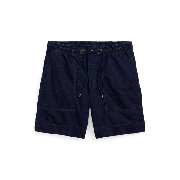 Indigo Ripstop Field Short