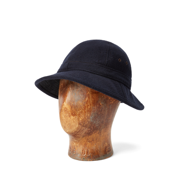 Wool-Blend Felt Bucket Hat