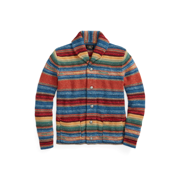 Striped Shawl-Collar Cardigan | Ralph Lauren