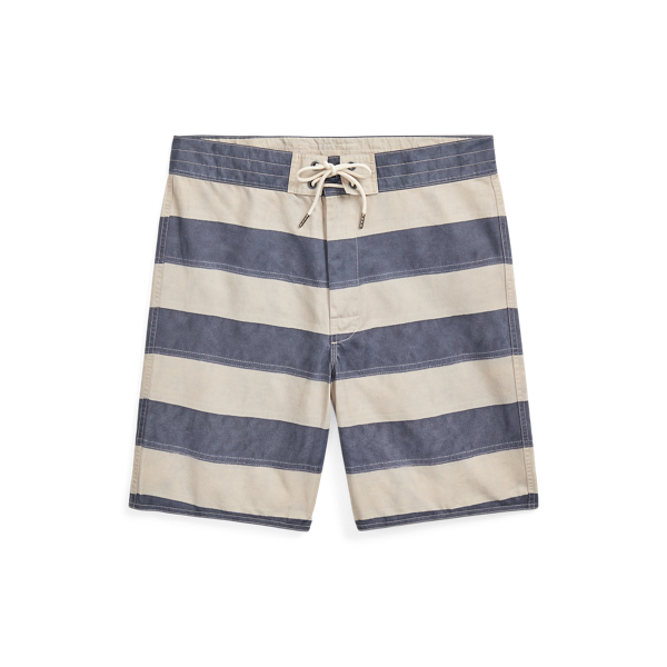 Striped Twill Short