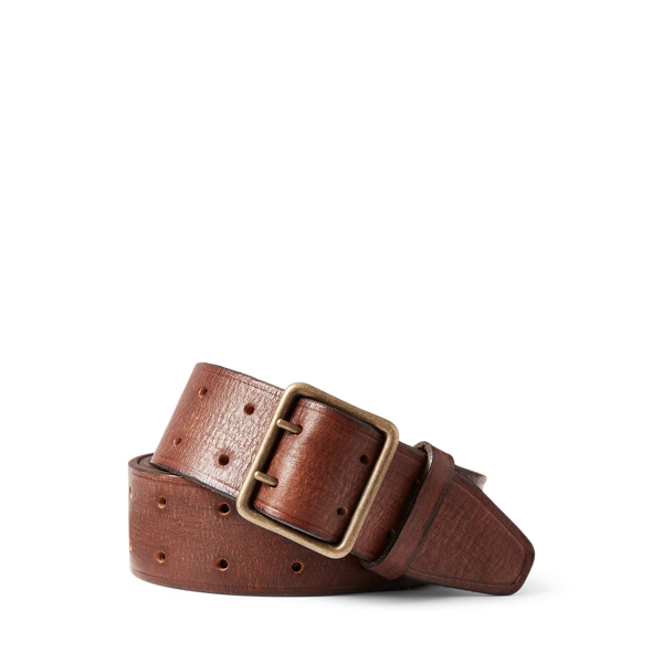 Leather Double-Prong Belt