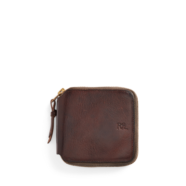 RRL Western Leather Billfold Wallet