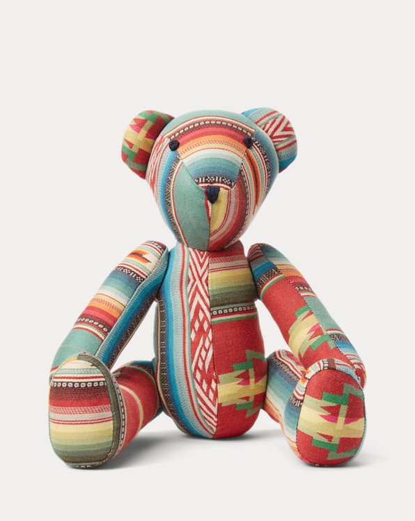 Limited-Edition Patchwork Jacquard Bear