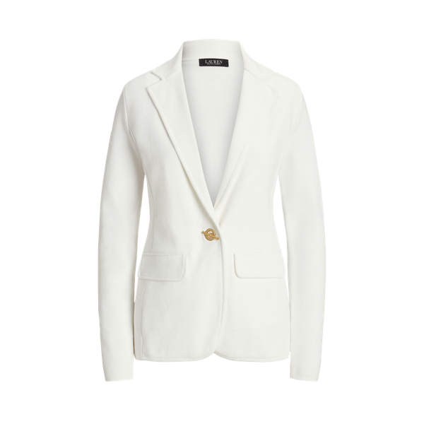 Cotton-Blend Blazer