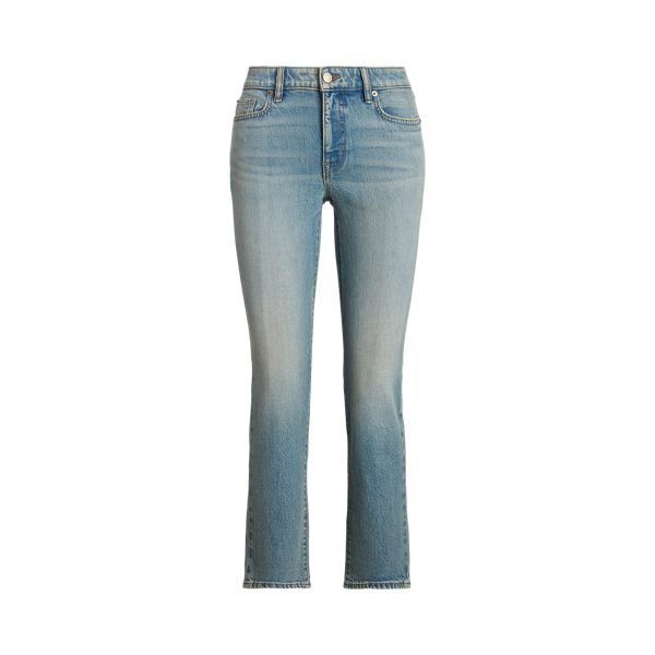 Mid-Rise Straight Ankle Jean