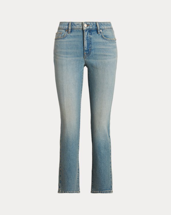Mid-Rise Straight Ankle Jean