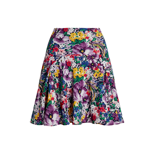 Floral Georgette Skirt