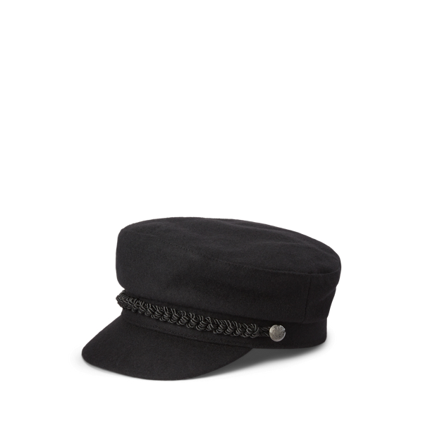 Wool-Blend Fisherman Cap