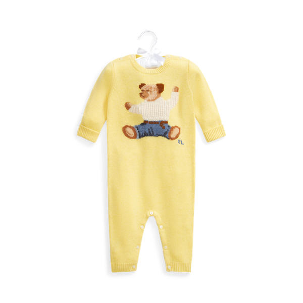 Combinaison Sitting Bear en cachemire